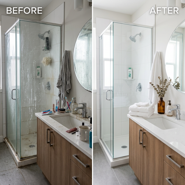 Bathroom Before After